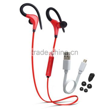 Hot selling Mini Bluetooth Stereo wireless earphones V4.0 Ear-hook sport headset