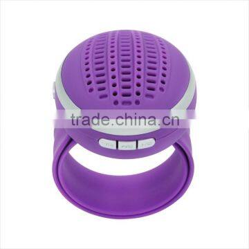 Silicone Wearable Portable Sports Bluetooth Wireless Slapband Speaker photo-2