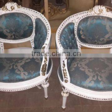 antique french reproduction armchair