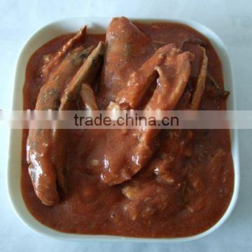 canned mackerel in tomato sauce