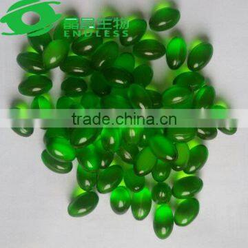 new arrival Transparent green Aloe vera belly slimming capsule