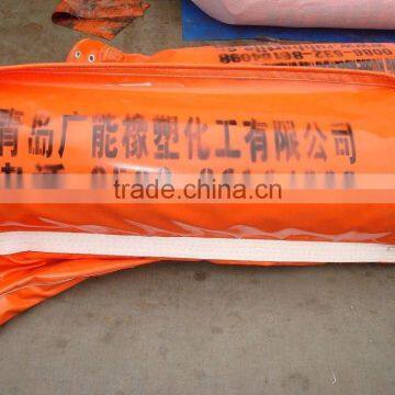 PVC 750mm oil spill containment boom