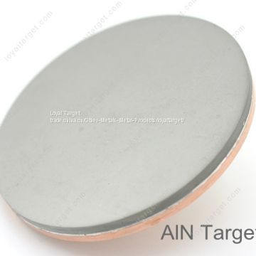 1-10inch 4N AlN aluminum nitride sputter target