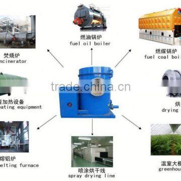 hot sale industrial automatic energy saving biomass factory used sawdust pellet burner and drum dryer for boiler