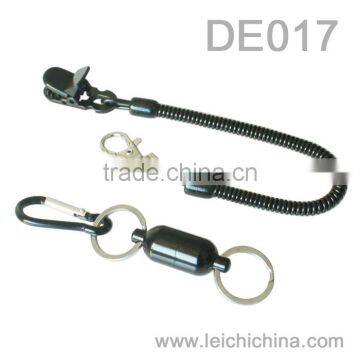 Small clip on one side long strings cheap Magnetic fishing net releaseer