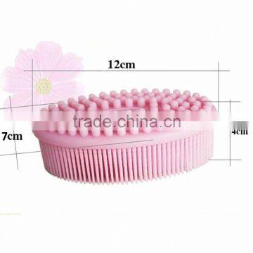 large stock silicone baby massage cleaner brush