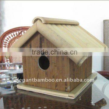 bamboo bird houses & feeders BBF-08