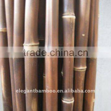 smoked brownish bamboo pole