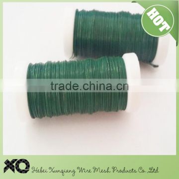 dark green iron garden wire