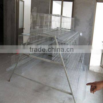 Antirust Chicken Layer House / Chicken Cage Layer Poultry / Chicken Laying Farming Materials