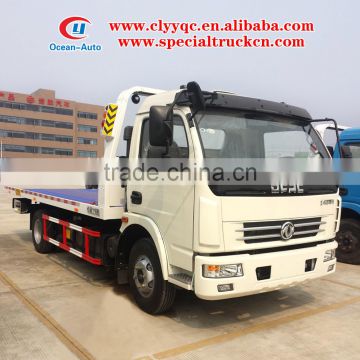 Dongfeng DLK 7ton tow truck DFAC small heavy duty wrecker truck for sale