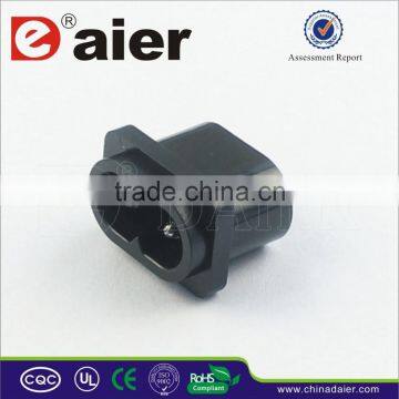 AC-005C 2 pin round switched socket outlet