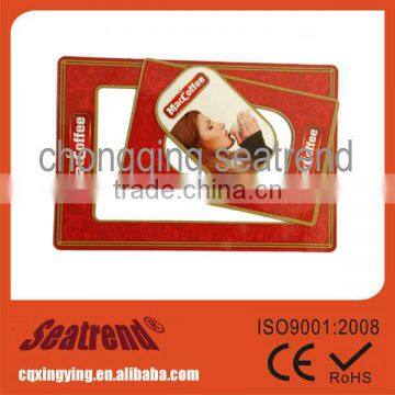 Promotional Souvenir Custom Soft PVC Photo Frame Refrigerator Magnet photo-4