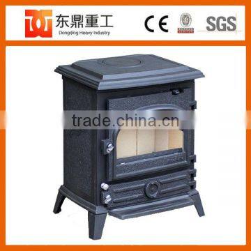 Multi fuel cast iron wood burning fireplace with good appearance