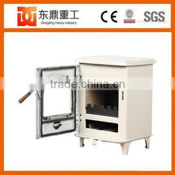 2016 New type enamel wood burning stove/ fireplace with beautiful appearance