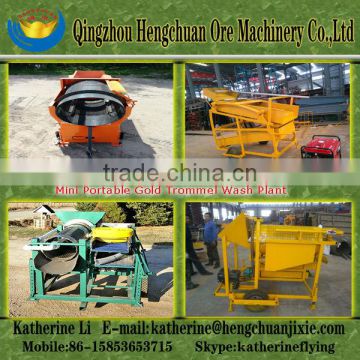 High Recovery Small Scale Gold Tailing Enrich Mine Machinery China