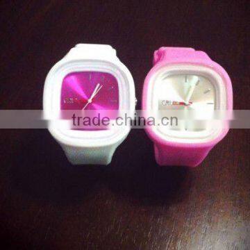 Top Quality Silicone Jelly Watch Japan Movement 3ATM waterproof with Customized logo acceptable CE/ROHS Passed