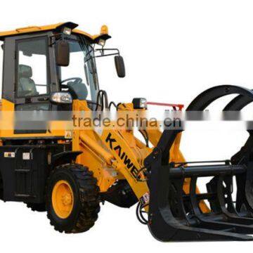 CE EPA china wheel loader zl-15 with pallet fork