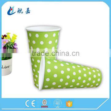 Wholesale disposable 16oz hot sell pe coated cold drink paper coffee cup