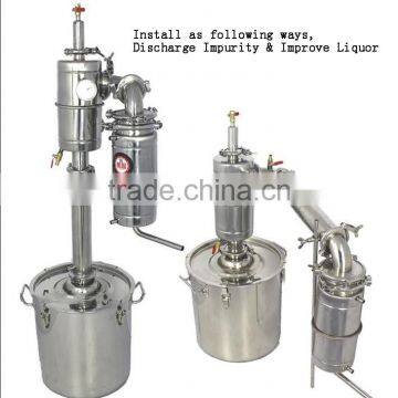 Mainstream Cooler Distillation Column For Wine Brewing Device photo-2