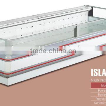 Fresh Meat Display Curved Glass Meat Showcase Deli Case/supermarket Refrigerator Showcase/curved Glass Serve Over Cooler photo-3