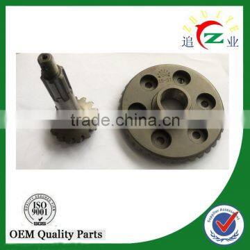 China Made High Quality 15/37 Crown and Shaft Gear Wtih Collar for Pakistan photo-2