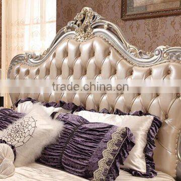 Bisini Luxury Furniture Bed, Exquisite Bedroom Furniture King Size Bed, Wooden Bedroom Furniture Set (BF01-ML010) photo-3