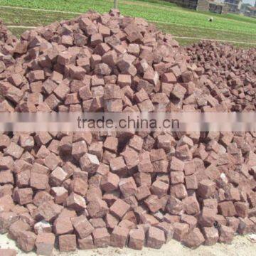 China Small Granite Block Cobble Stone in Paving Stone photo-2