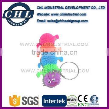 Promotional worm shape puffer ball