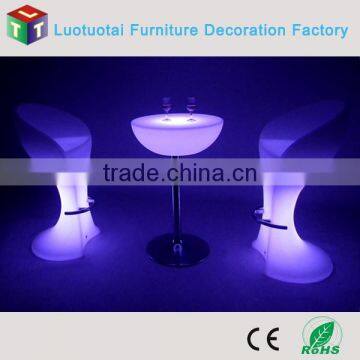 RGBW Color Change Battery Operated Illuminated Led Bar Table photo-6