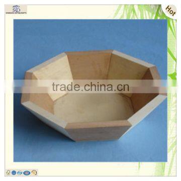 Unique Polygon Pine Wood Breakfast Serving Tray photo-3