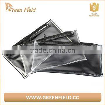 Transparent Leather Pencil Pouch,clear PVC Pencil Case photo-2