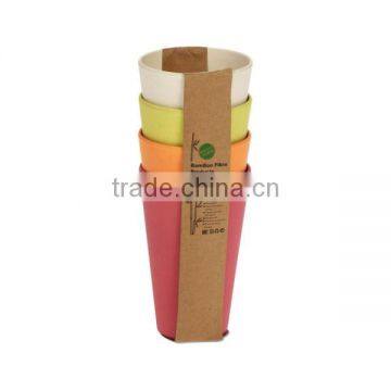 Best seller and feedback Disposable Biodegradable Bamboo Coffee Cup with Lid / Bamboo Cup