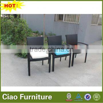 Outdoor PE Rattan Furniture Garden Arm Chair With Cushion photo-6