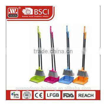 Popular plastic dustpan set with broom