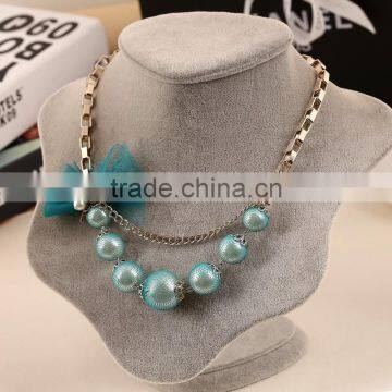 Last Fashion Jewelry for Laddy,pearl Chain Necklace photo-3