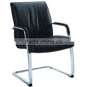 leather effect leatherplus chair / sled base chair