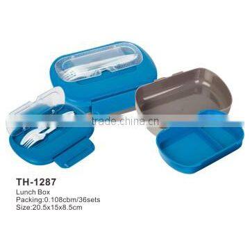 pp Lunch Box Food Container,3 Compartment Bento Box photo-5