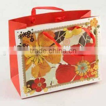 Flower Design Foldable Gift Bag / Shopping Paper Bag photo-2