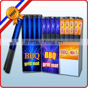 PE bag with color printed paper packing bbq grill mat