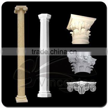 New Design Antique furniture Marble Column with 15 Years Foundry