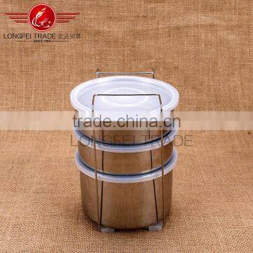 Wholesale Stainless Steel and Plastic Food Warm Container Leakproof Bento Lunch Box photo-3