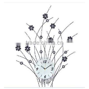 metal tree shape wall digital clock