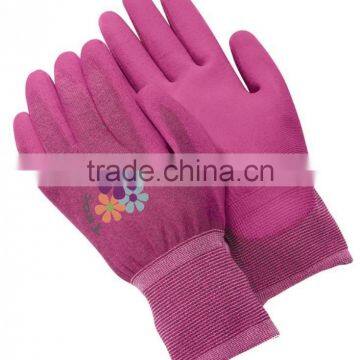 100% Polyester household garden gloves