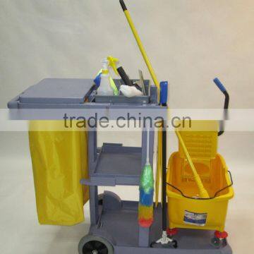 Service Trollry Cart Janitor Cart for Cleaning Equipment 05101*01 photo-4