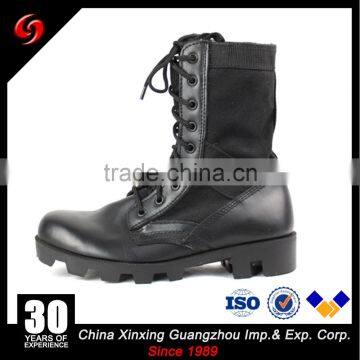 Fashionable waterproof canvas combat jungle military boots