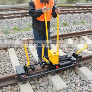 hydraulic rail gap adjusting machine