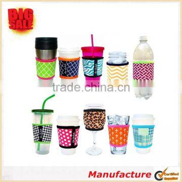 2017 Newest Design Mixed Color Design Practical Cup Sleeve Insulated Coffee Cup Sleeve Neoprene Cup Sleeve photo-2