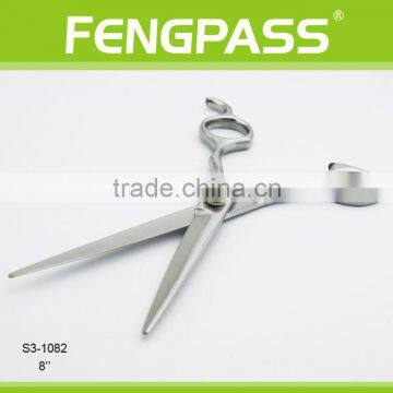 S3-1082 8" Inch 2CR13 Stainless Steel With PP Handle Hairdressing Barber Scissors photo-4