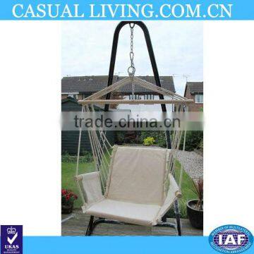 GARDEN HAMMOCK OUTDOOR INDOOR HANGING CHAIRS WITH ARM REST